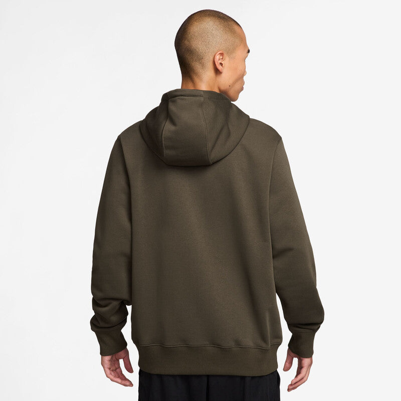 Nike Court Heritage Fleece Po Hoodie (M) (Dark Hazel) Nike