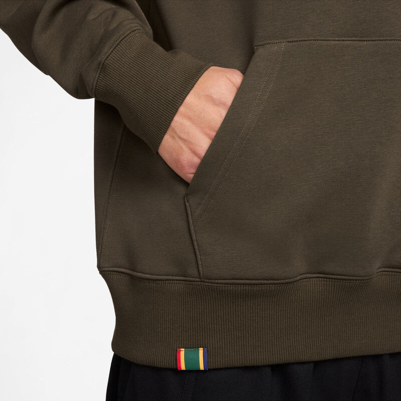 Nike Court Heritage Fleece Po Hoodie (M) (Dark Hazel) Nike