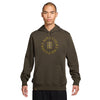Nike Court Heritage Fleece Po Hoodie (M) (Dark Hazel) Nike