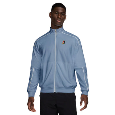 Nike Court Heritage Tracksuit Jacket (M) (Work Blue)