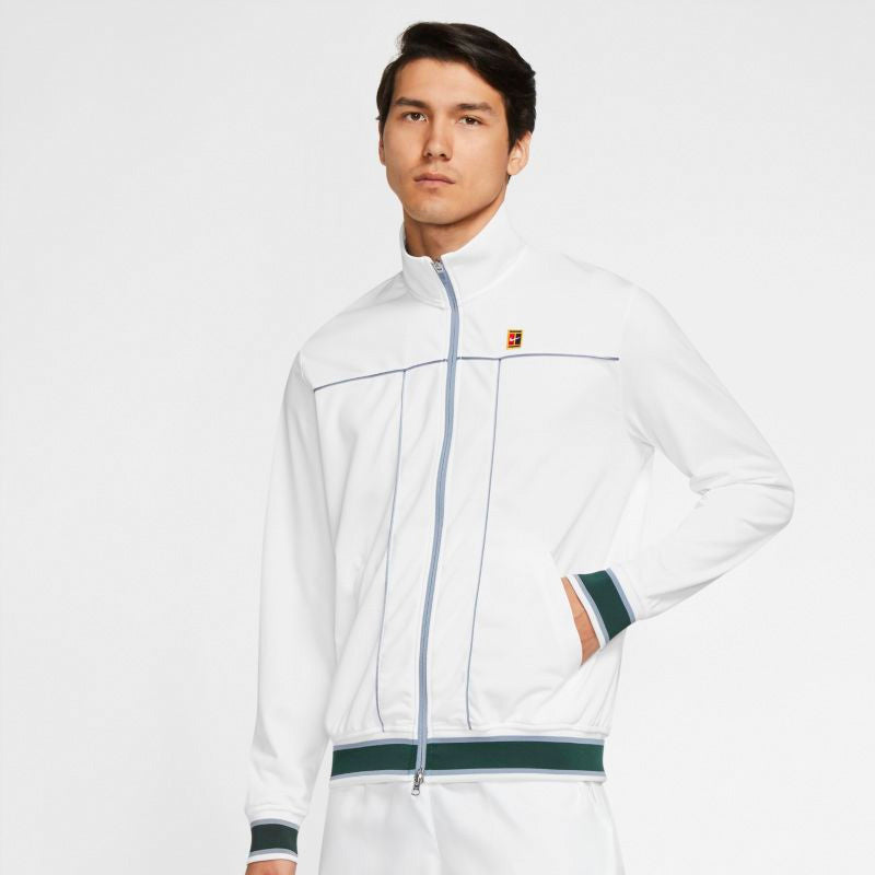 Nike Court Heritage Tennis Jacket (M) (White)