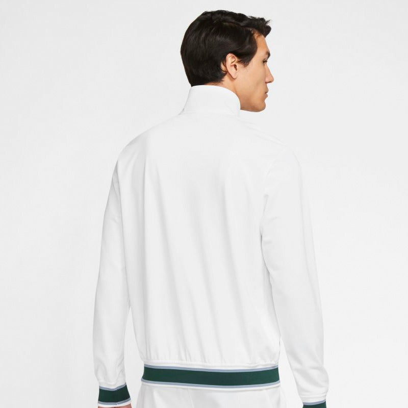 Nike Court Heritage Tennis Jacket (M) (White)