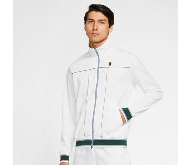 Nike Court Heritage Tennis Jacket (M) (White)