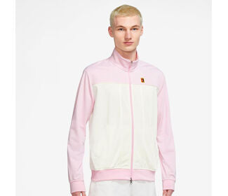 Nike Court Heritage Tennis Jacket (M) (Pink Foam)