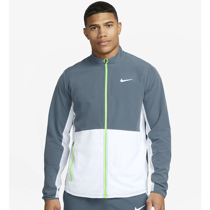 Nike Court Advantage Packable Jacket (M) (Blue/White) Nike