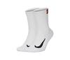 Nike Multiplier Crew Sock (2X) (White)