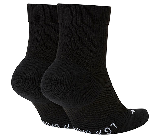 Nike Multiplier Max Ankle Sock (2X) (Black)