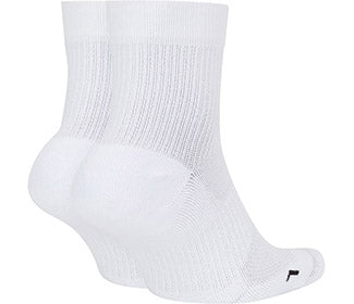 Nike Multiplier Max Ankle Sock (2X) (White)