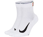 Nike Multiplier Max Ankle Sock (2X) (White)