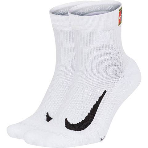Nike Multiplier Max Ankle Sock (2X) (White)
