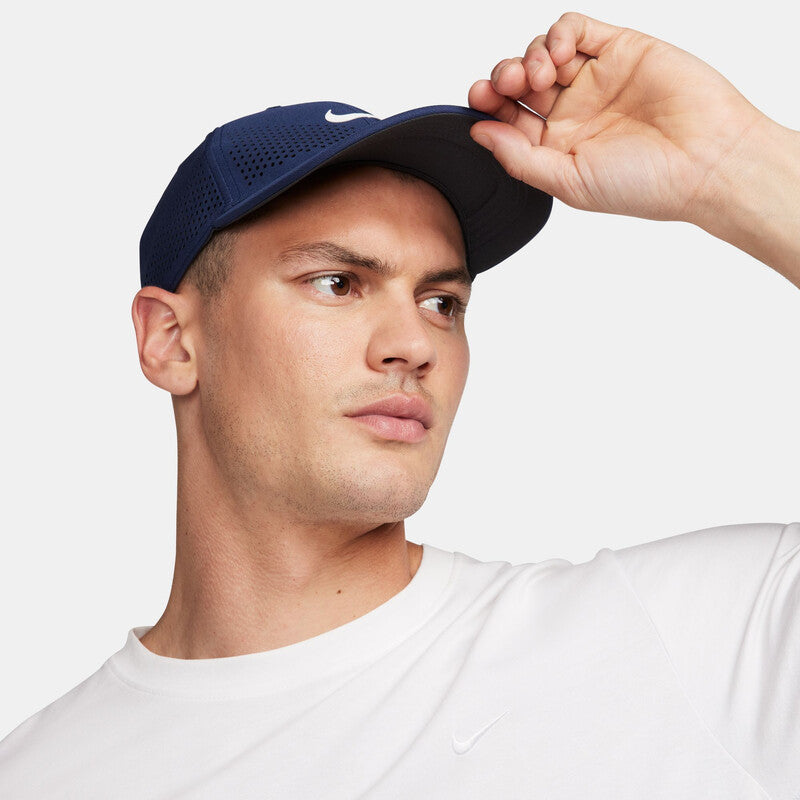 Nike Dri-Fit Advantage Club Swoosh Cap (Midnight Navy)