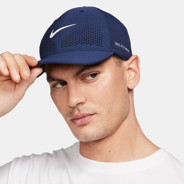 Nike Dri-Fit Advantage Club Swoosh Cap (Midnight Navy)