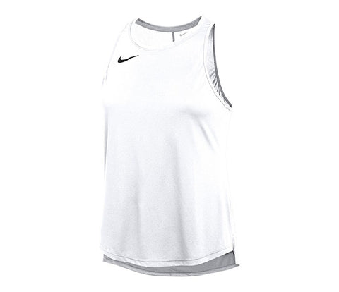 Nike Dri-Fit One Team Tank (W) (White)