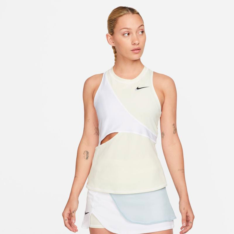 Nike Court Slam Tank Paris (W) (Coconut Milk)