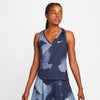 Nike Court Victory Printed Tank (W) (Ashen Slate)