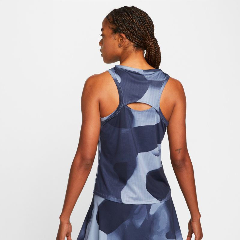 Nike Court Victory Printed Tank (W) (Ashen Slate)