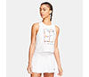 Nike Court Garden Party Tank (W) (White)