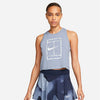 Nike Court Garden Party Tank (W) (Ashen Slate)