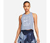 Nike Court Garden Party Tank (W) (Ashen Slate)