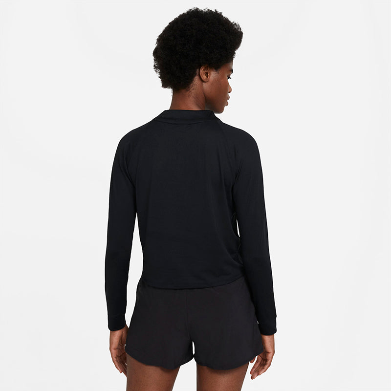 Nike Court Drifit Victory Long-Sleeve Half-Zip Tennis Top (W) Nike