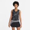 Nike Court Printed Tennis Tank (W) (Black) Nike