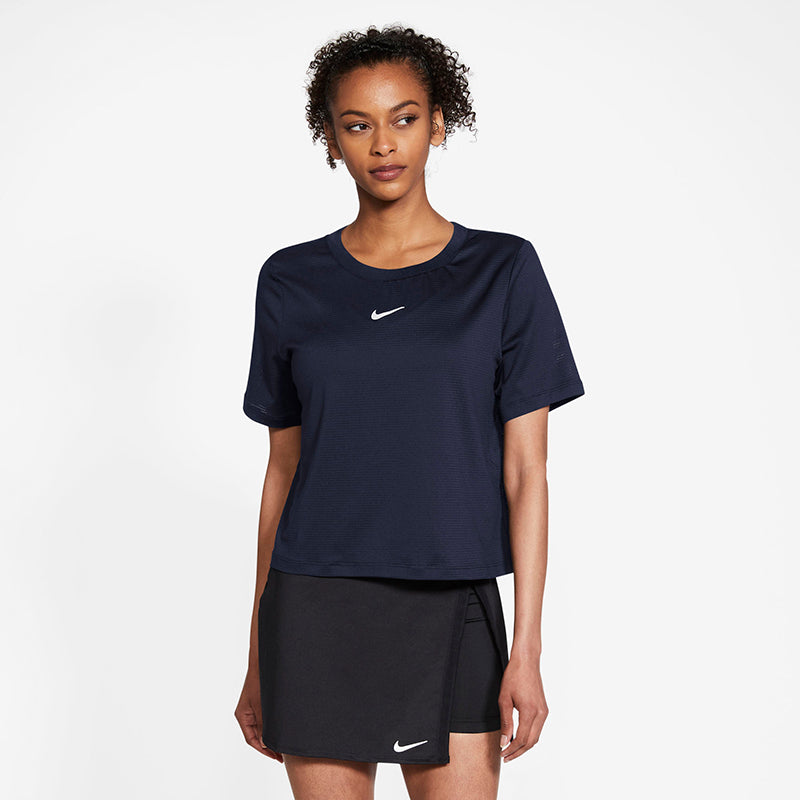 Nike Court Drifit Advantage Top (W) (Navy) Nike