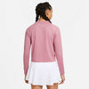 Nike Court Victory Long Sleeve 1/2 Zip Tennis Top (W) (Pink) Nike