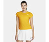 Nike Court Victory Short Sleeve Top (W) (Gold)