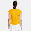 Nike Court Victory Short Sleeve Top (W) (Gold)