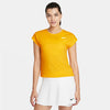 Nike Court Victory Short Sleeve Top (W) (Gold)