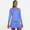 Nike Court Victory Uv 3/4 Sleeve Top (W) (Sapphire) Nike