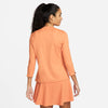 Nike Court Victory Uv 3/4 Sleeve Top (W) (Orange) Nike