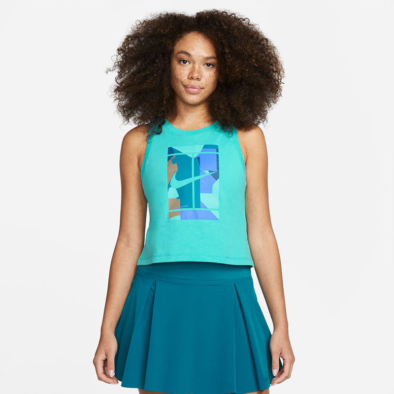 Nike Seasonal Court Tank (W) (Teal) Nike
