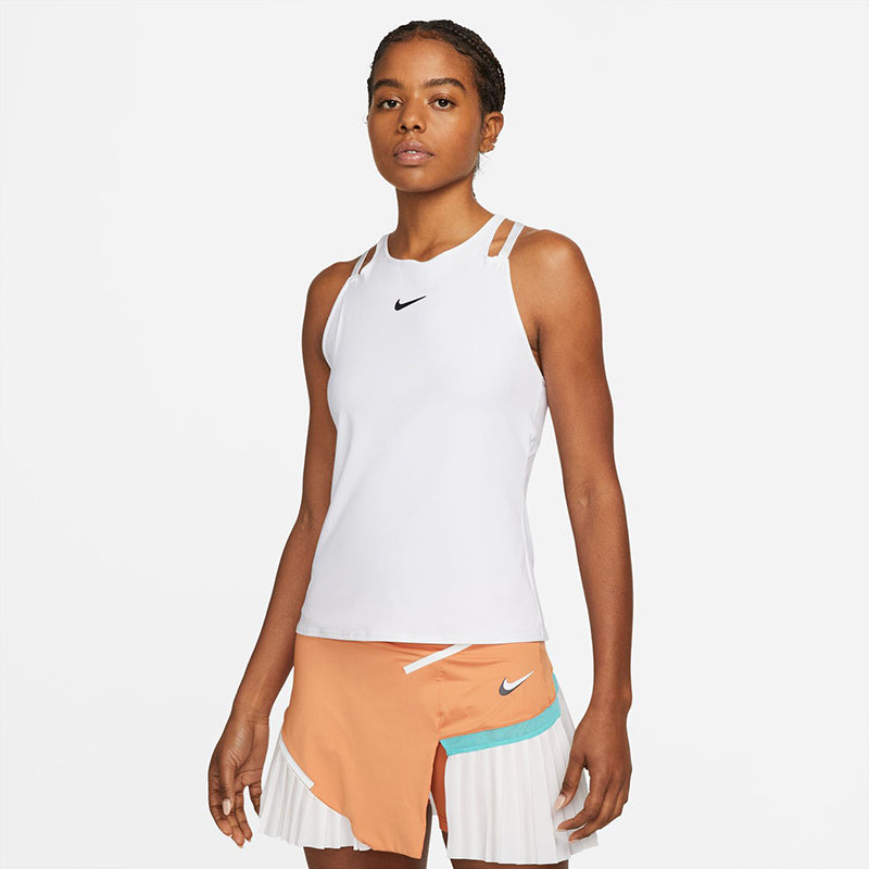 Nike Court Advantage Novelty Tank (W) (White) Nike