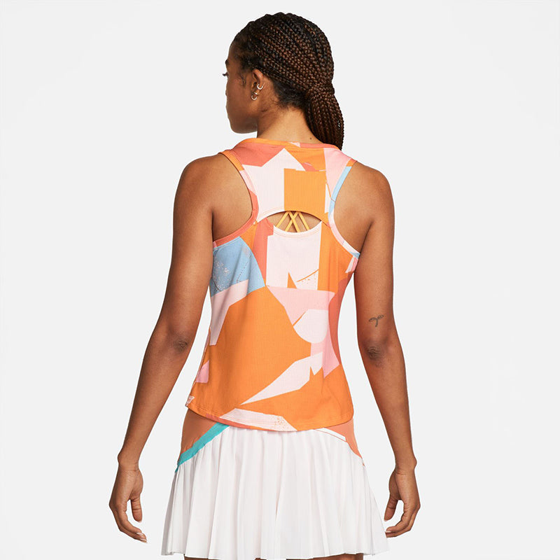 Nike Court Victory Printed Tank (W) (Orange) Nike