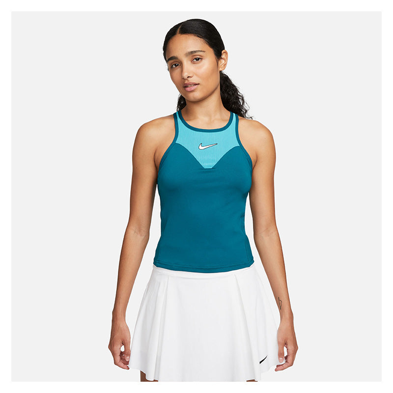 Nike Court Dri-Fit Slam Ny Tank Sld (W) (Geode Teal)