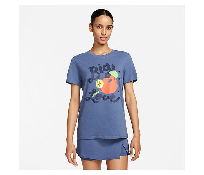 Nike Court Dri-Fit Us Open Crew (W) (Diffused Blue)