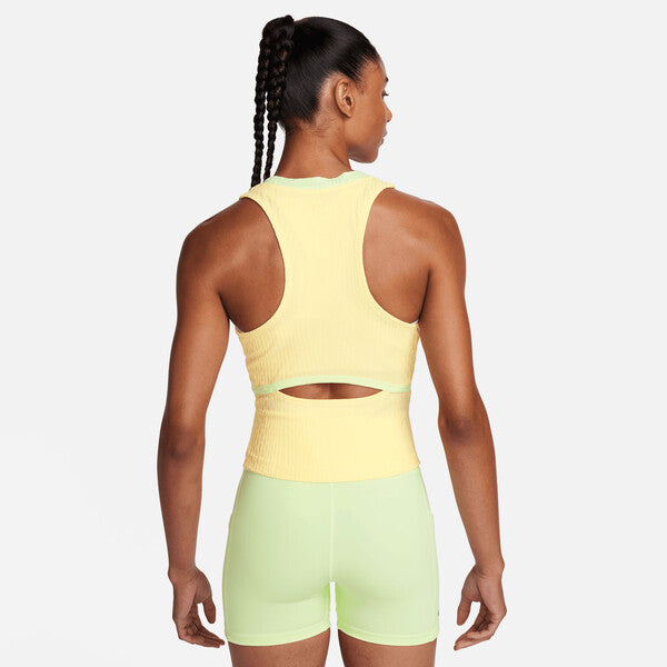 Nike Court Slam Tank (W) (Soft Yellow)