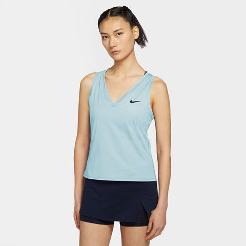 Nike Court Victory Tank (W) (Glacier Blue)