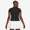Nike Court Advantage Short Sleeve Top (W) (Black)