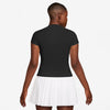 Nike Court Advantage Short Sleeve Top (W) (Black)