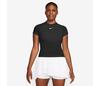 Nike Court Advantage Short Sleeve Top (W) (Black)