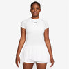 Nike Court Advantage Short Sleeve Top (W) (White)