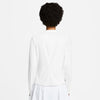 Nike Court Advantage 1/2 Zip Mid Layer Long Sleeve (W) (White)