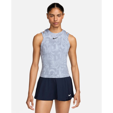 Nike Court Slam Roland Garros Tank (W) (Ashen Slate)