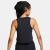 Nike One Classic Cropped Tank (W) (Black)