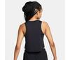 Nike One Classic Cropped Tank (W) (Black)