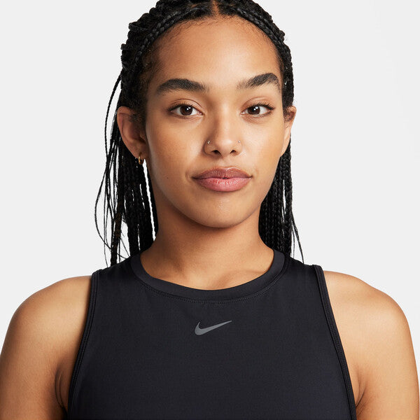 Nike One Classic Cropped Tank (W) (Black)