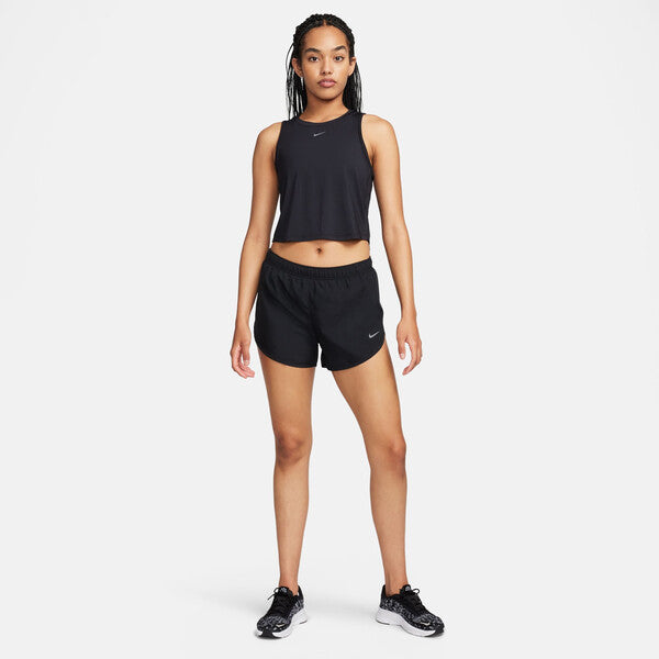 Nike One Classic Cropped Tank (W) (Black)