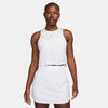 Nike One Classic Cropped Tank (W) (White)